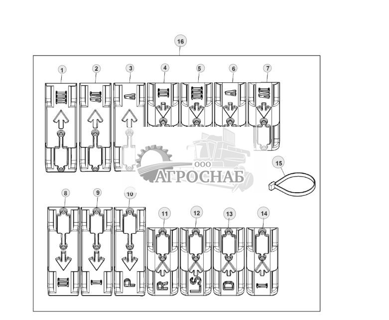 Комплект идентификационных бирок шлангов - ST847053 207.jpg